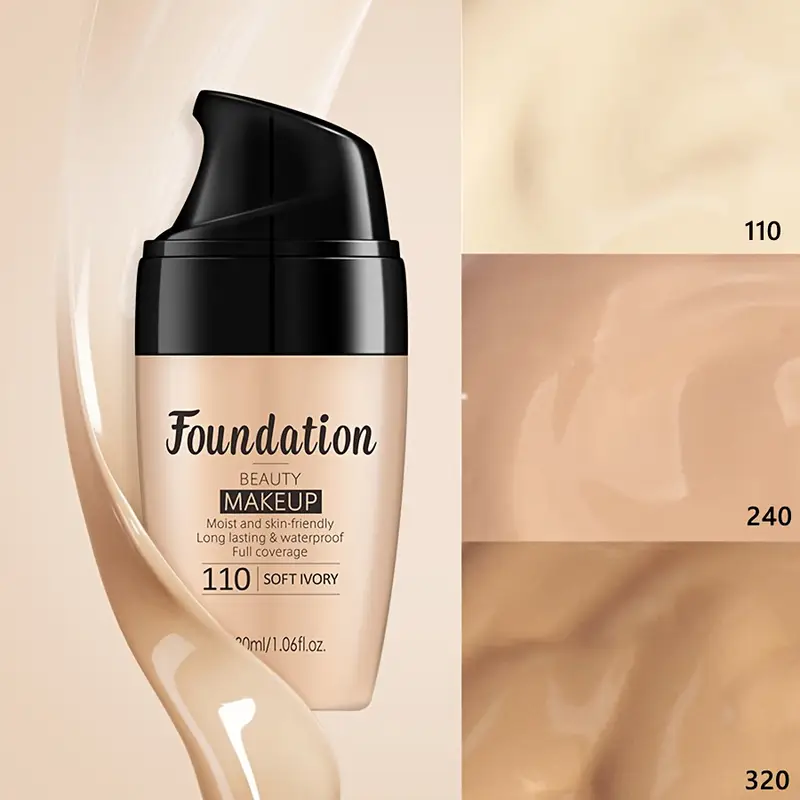 Nourplus Foundation – Full Coverage Liquid Foundation