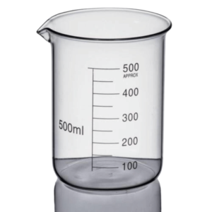 Beaker 500 Ml – 100% Pure & Natural