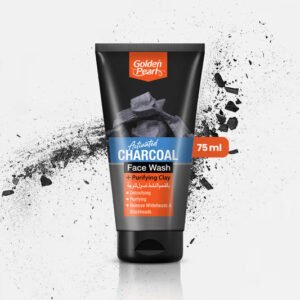 Golden Pearl Activated Charcoal Face Wash - 75ml