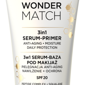 Eveline Wonder Match 3in1 SPF 20 + Serum + Makeup Base - 30ml